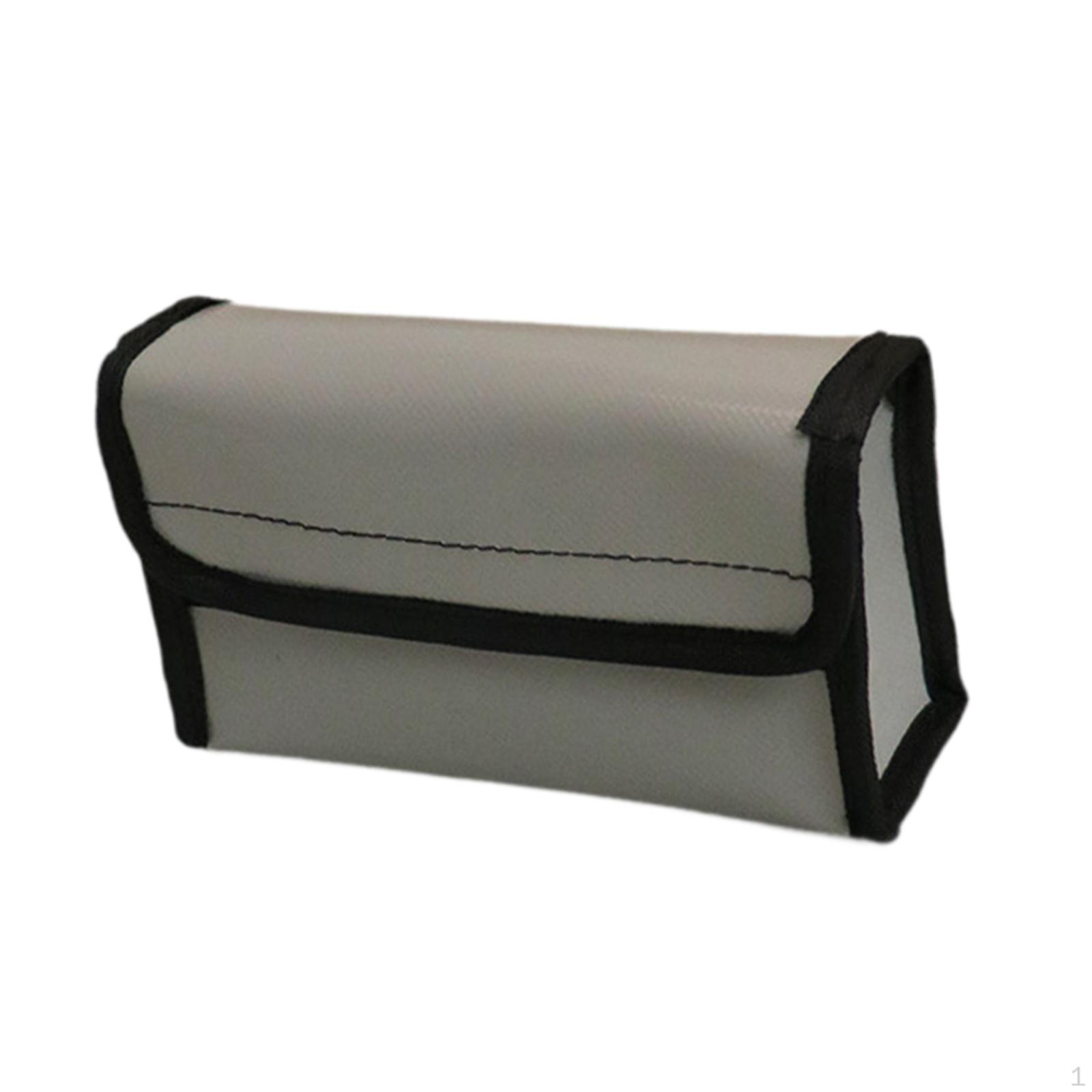 Secure Bag Explosionproof Fireproof Storage Organizer Heat Resistant Battery Pouch Fiberglass S 790₽
