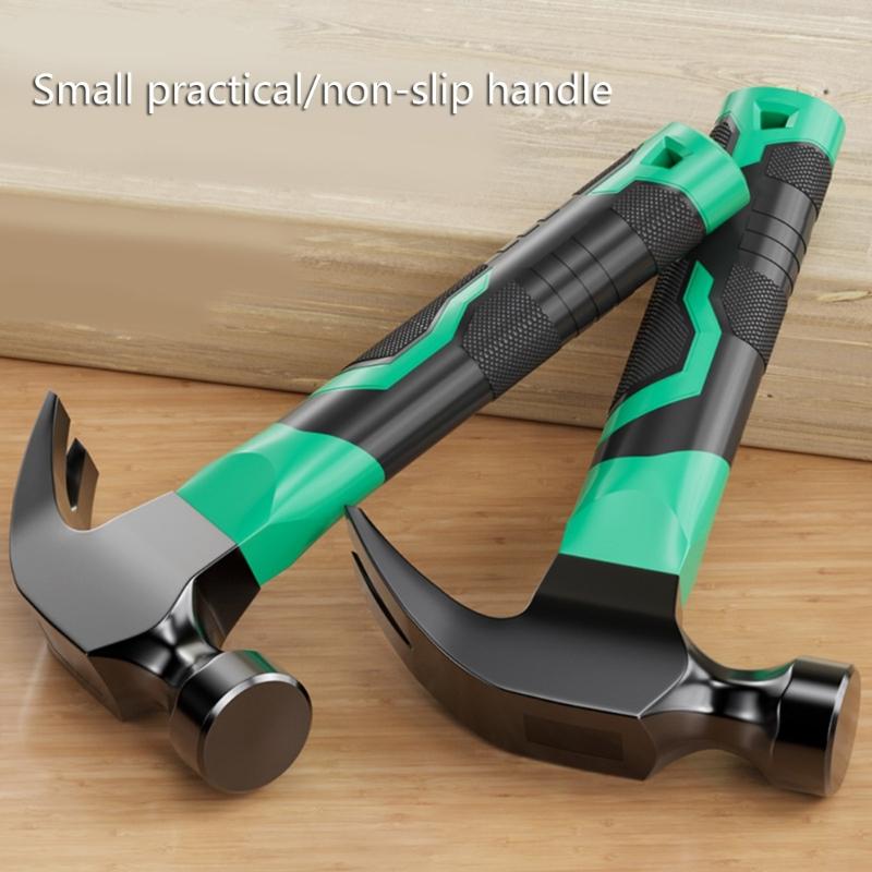 Multifunctional Claw Hammer Claw Hammer with Shock Reduction Grip Heavy Duty Hammer Hand Tool Accessories