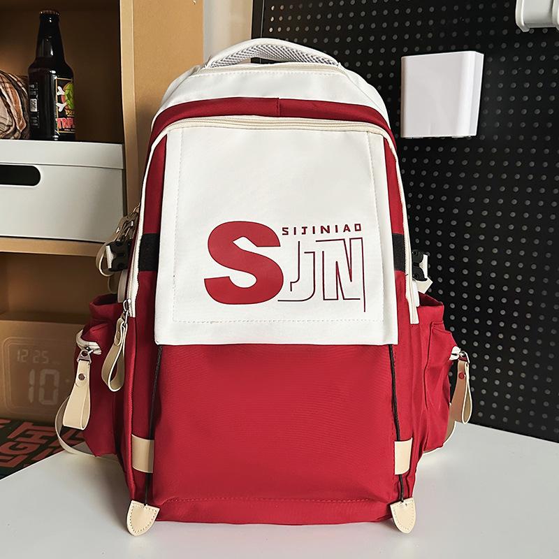 College Students  Girls  Burgundy High School Students Boys Backpacks  Junior High School Students  Elementary School Students  Backpacks