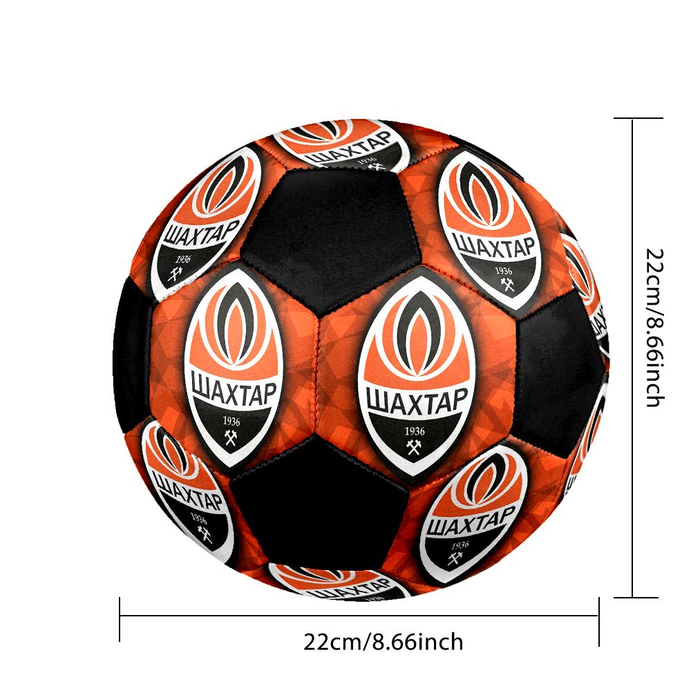 GRÖSSE 5 FC Schachtar Donezk Fußball Bunt Für Alle Altersgruppen Maschinengenäht PVC Wettkampfbereit Langlebig Hoher Rückprall