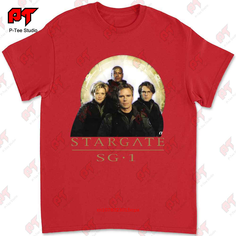 

Stargate Sg1 Team Sci-Fi Tv Alien Show T-shirt WQUB S