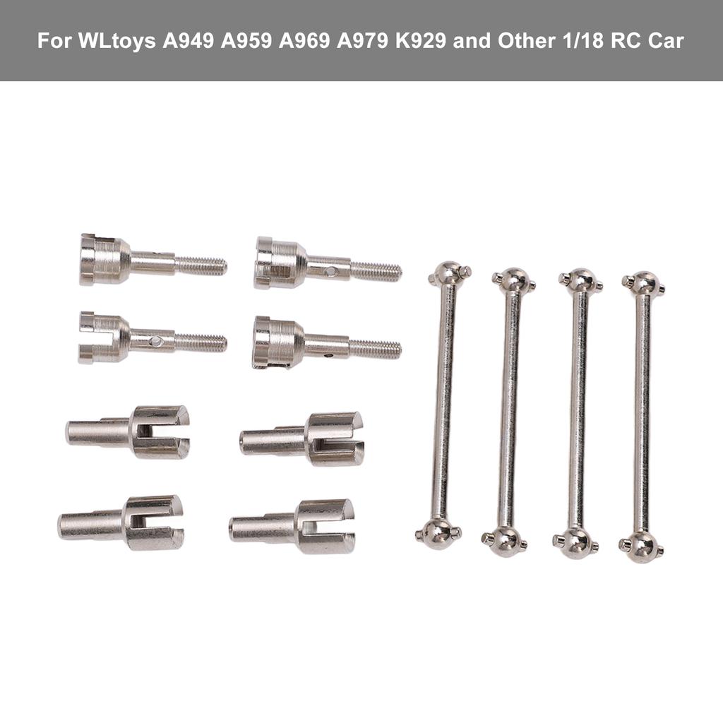 RC Dogbone Adapter Diff Cup Joint Axle for A949 A959 A969 A979 K929 and Other 1Celsius18 RC Car