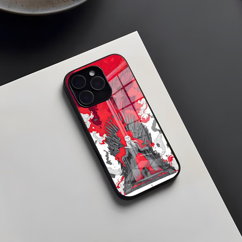 Game Of Thrones Phone Case For IPhone 17 Pro Max 16 15 14 Pro Max 13 11 X Xs Xr 8 7Plus Glass Cover