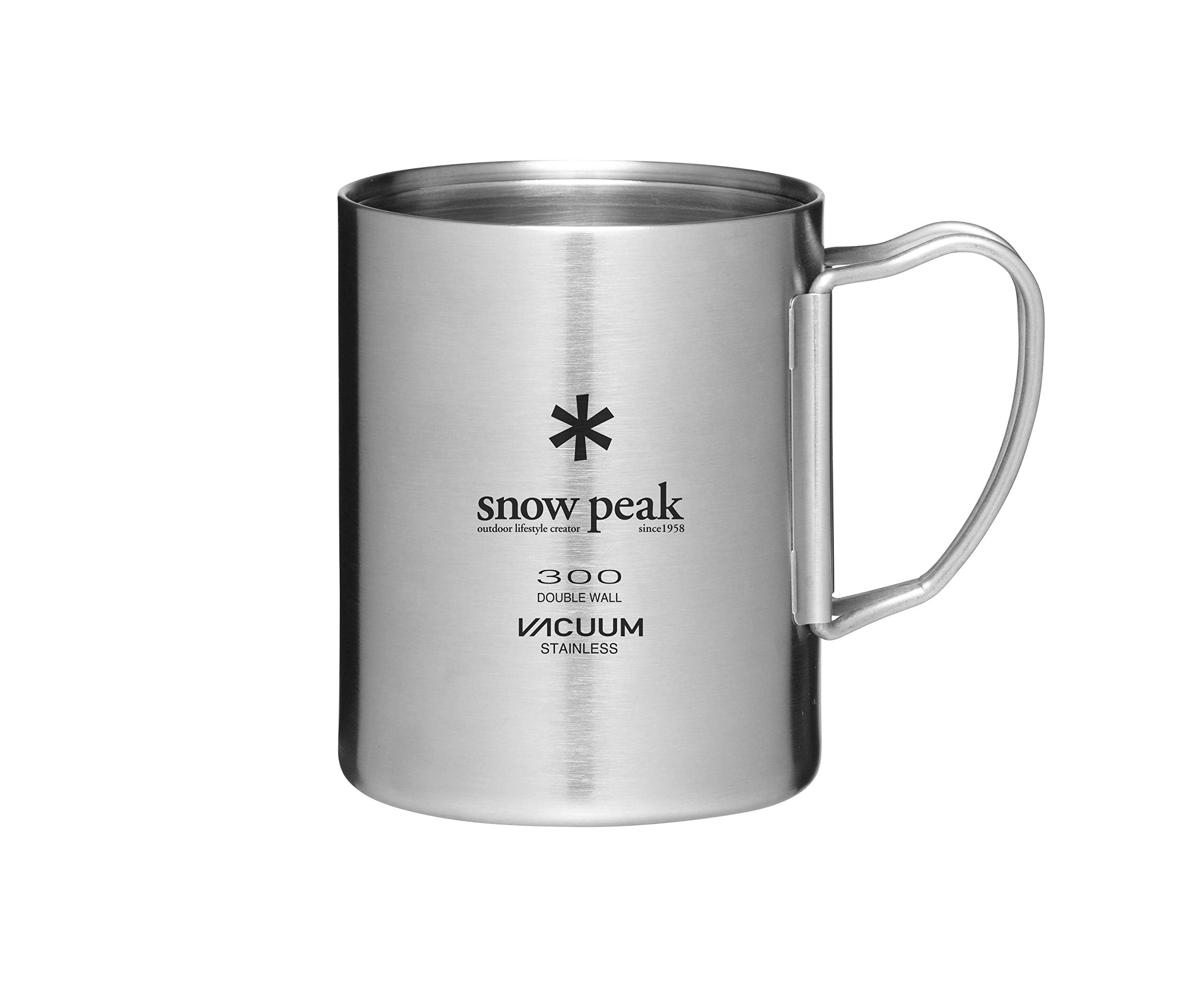 

Snow Peak Stainless steel vacuum mug 300 (snow peak) [with sticker] MG-213