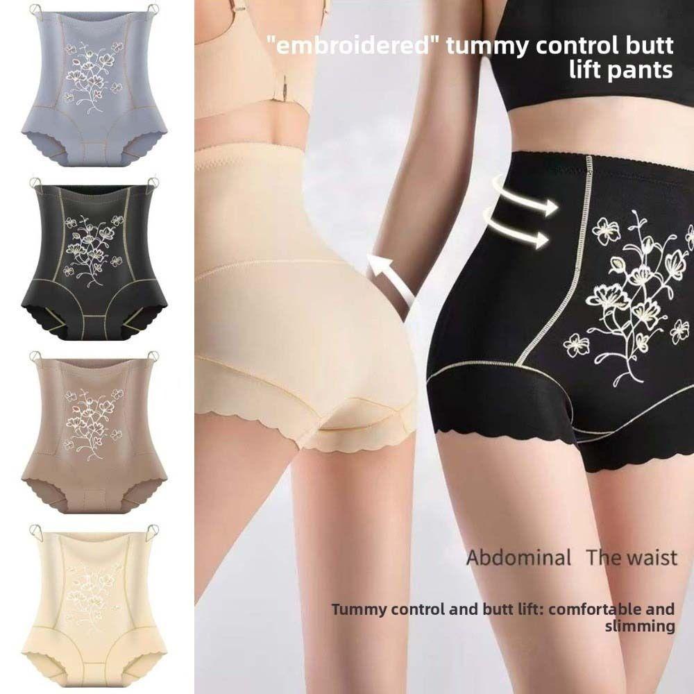 High Waist Postpartum Body Shaper Shapewear Tummy Control Underwear Seamless Underpants  Lady