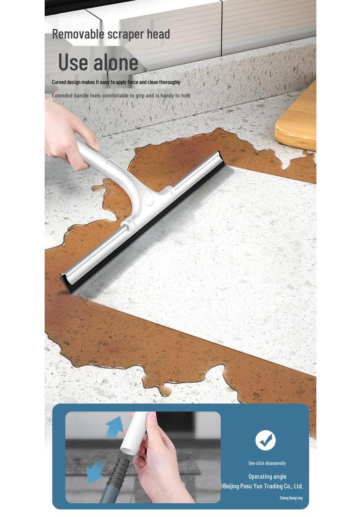 Multi-functional Soft Rubber Glass & Floor Wiper for Home and Office