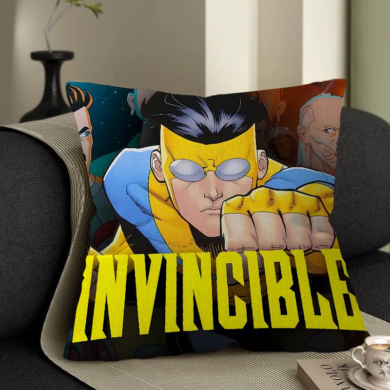 I-Invincible Pillow Anime Pillow Sofa Bed Head Pillow Cover Cushion Cover 45X45 Cm Fashion