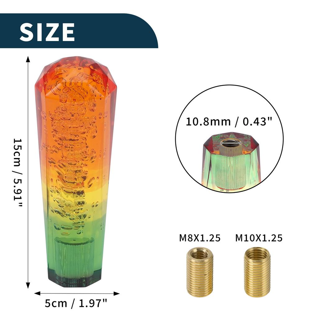 TUCKBOLD Car Shift Knob 15cm | Universal Front Shift Lever Knob for Automatic and