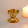 Round Shaped Candle Support Tray Decorative Iron Candle Stand Collection Practical Candle Stand Round Candlesticks