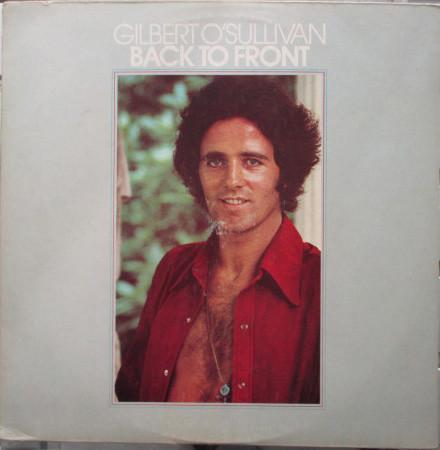 

LP Record GILBERT OSULLIVAN Back To Front MAMSS503 MAM 1972 Belgium Rock Used