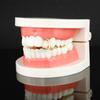 Minimalist Diamond Water Drop Hip Hop Grillz for Halloween Cosplay, Unisex Teeth Jewelry