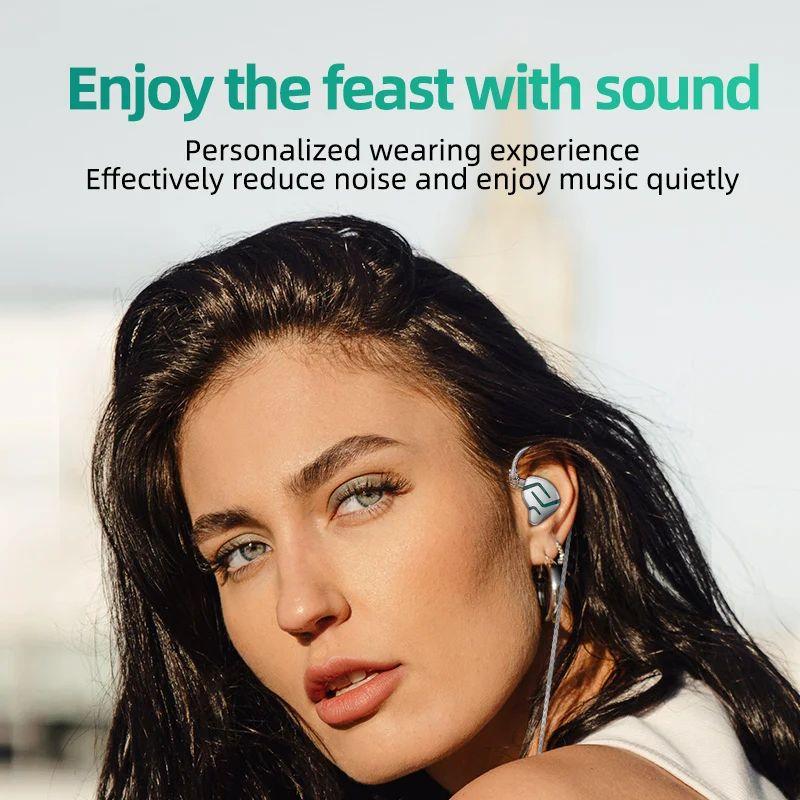 KZ ZES Headphones Wired In-ear