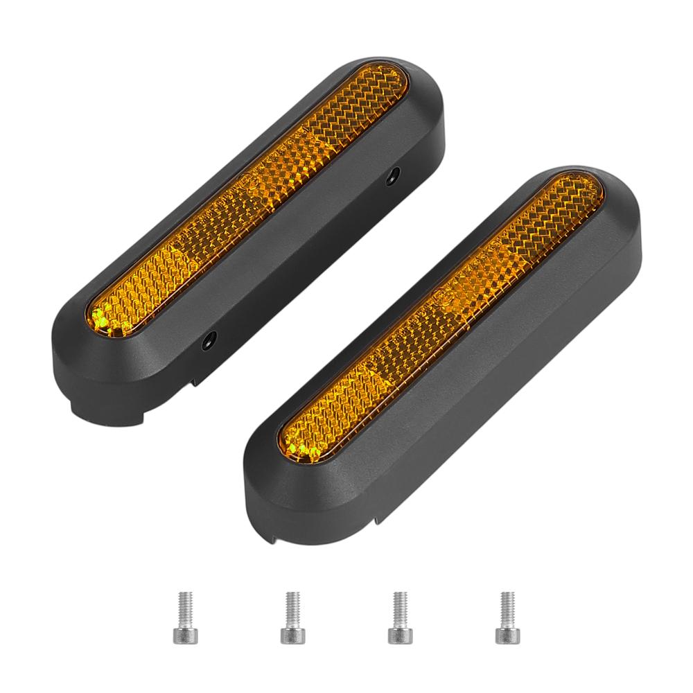 Rear Wheel Hub Cap Protective Shell Decorative Cover with Reflective Sticker for Xiaomi Elite Electric Scooter Accessories Parts
