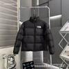 Winter 1996 US Version Plaid Hooded Cotton Jacket Unisex Warm Embroidered Couple Coat