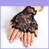 Elegante Damen Abend Braut Hochzeit Party Spitze Fingerlose Handschuhe Fäustlinge