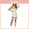 Halloween Mummy Egyptian Zombie Costume Cosplay Outfit Masquerade Women Dress