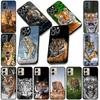 Soft Cover for Samsung Galaxy A05 A06 A14 A50 A51 A52 A12 A13 A17 A70 A07 A25 A26 A56 A23 M53 Coque Phone Case Tiger Lion Art