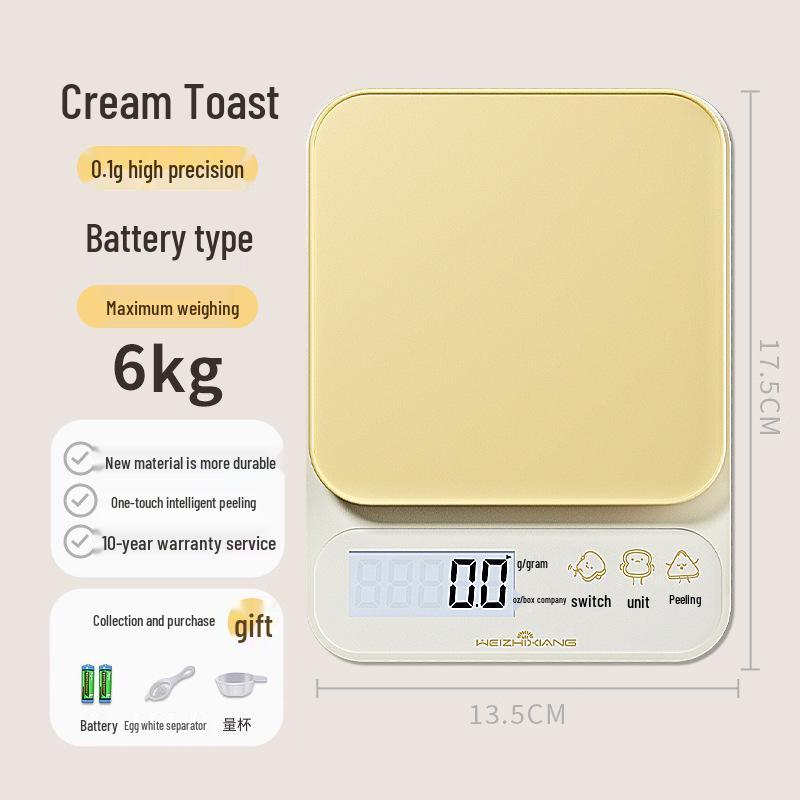 2025 High Precision Digital Kitchen Scale for Baking and Food Weighing