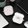 Cute Pink Heart Bow Case For Samsung Galaxy Buds 4Pro 3Pro 3 FE 4 Pro 2Pro Live 2 Clear Earphone Cases Cover With Hook