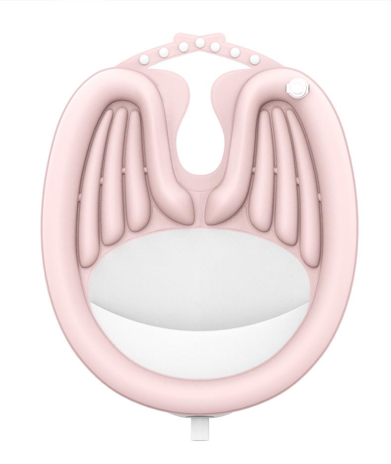 Foldable Inflatable Shampoo Basin: Convenient Hair Washing Tool for Home, Elderly, and Pregnant Use