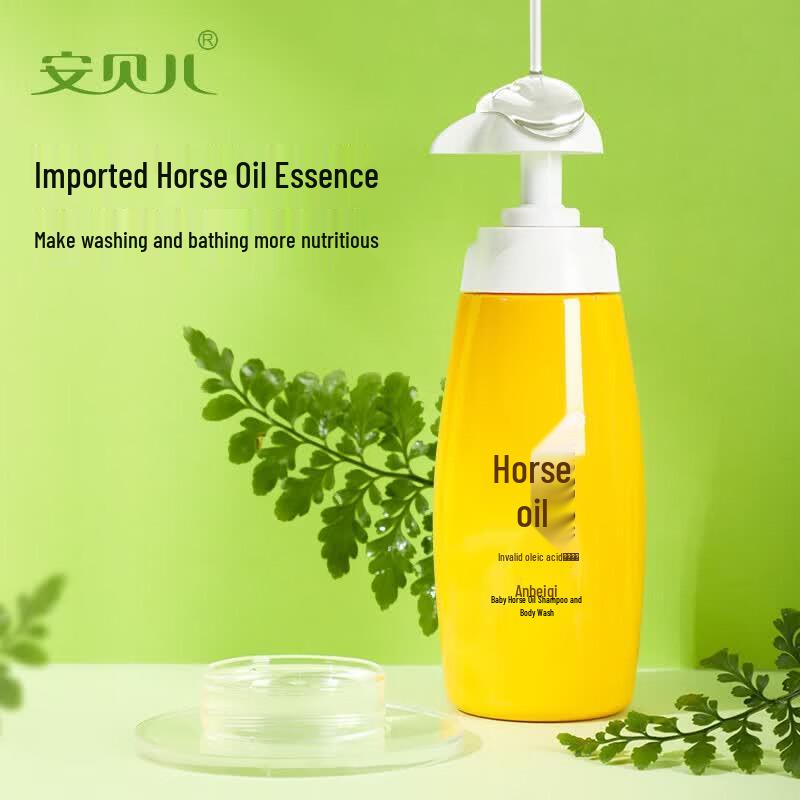 Anbeier Baby Horse Oil 2-in-1 Shampoo & Shower Gel