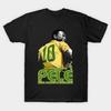 Men Black Print T-shirt O'Rey No-Cut Transfer Paper Print Cotton Tshirt