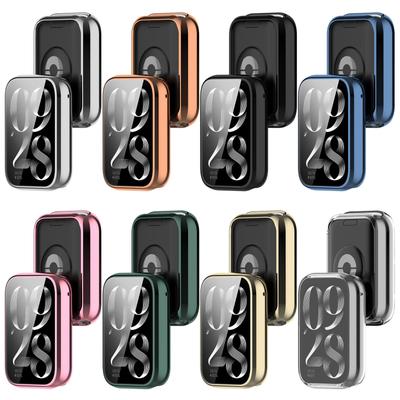 TPU Case Screen Protector Compatible for Band 8Pro Bracelet Cover Anti-scratch Protective Case Bumpers Shells