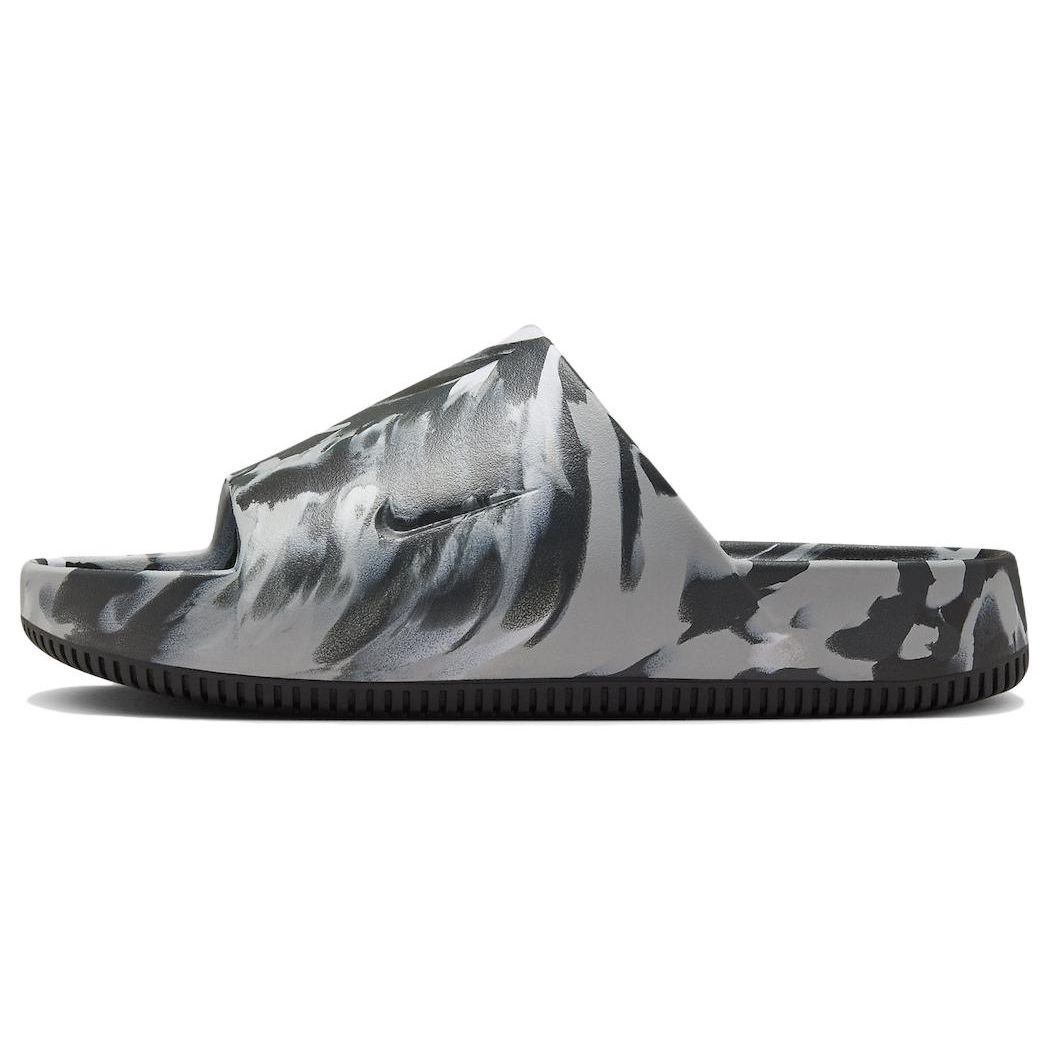 Черные мраморные кроссовки унисекс Nike Calm SE Slide FV5637-001 46