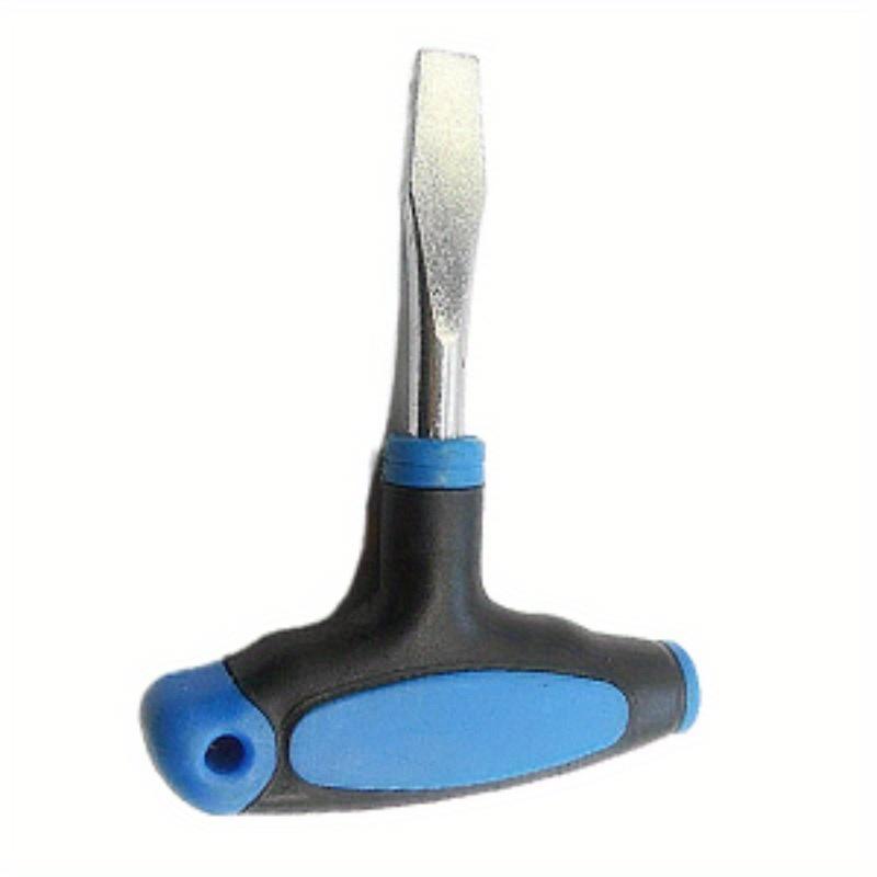 1PC 10mm T Handle Slotted Screwdriver for Slotted Screw Used on Quick Release Plate or Camera Tripod Monopod