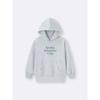 Gu By Uniqlo Kids Puff Sweatshirt Hoodie  Logo 