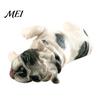 Decorative Dog Statue Simulated Sleeping Model, Realistic Lying French Bulldog Figurine, Mini Handcrafted Figurine PVC Animal Educational Toy