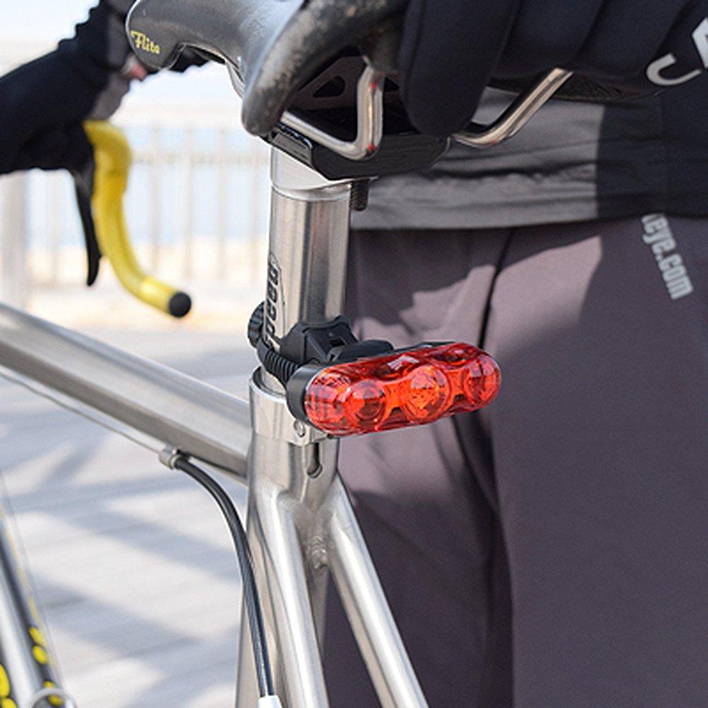 CatEye Rapid 3 Tail Safety Light Red TL-LD630 (526-10321)