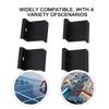 4Pcs Solar Panel Mount Bracket PV Module End Clamp Aluminum Alloy Fixing Clamp Solar Panel Racking Mount Bracket Accessories