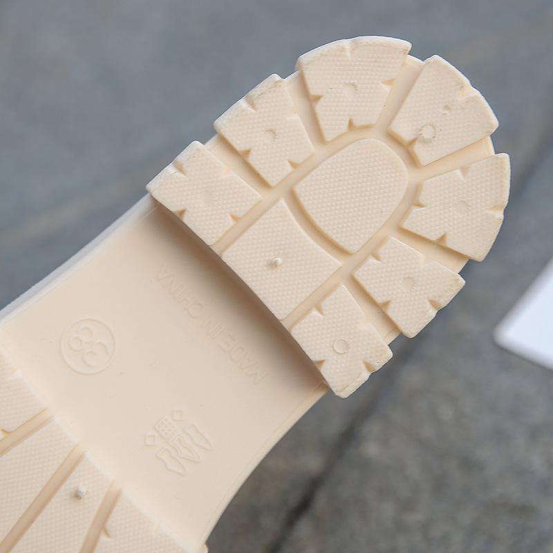 Women's Mid-Calf Chelsea Rain Boots - Waterproof, Non-Slip, Fashionable Rubber Shoes