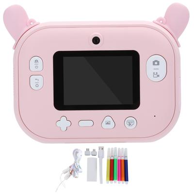 Aparat Kreskówkowy Przenośny Dziecięcy Mini Aparat Cyfrowy Automatycznie Drukuj Zdjęcia 2,4 cala Wysoka Rozdzielczość