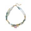 Love Heart Beach Ocean Series Necklace Flower Dopamine Necklace Vintage Cloth Chain Necklace  Male