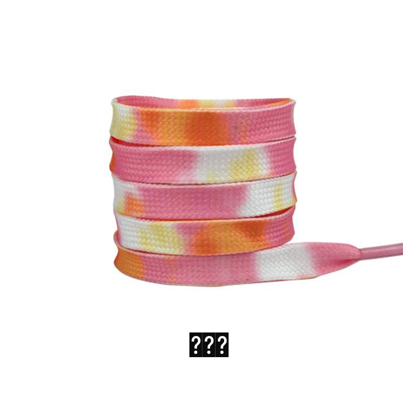 Tie-Dye Shoelaces for Board, Casual, Canvas Shoes, Sports, AJ, Air Force 1