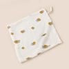 Baby Soft Cotton Muslin Handkerchief with Lanyard