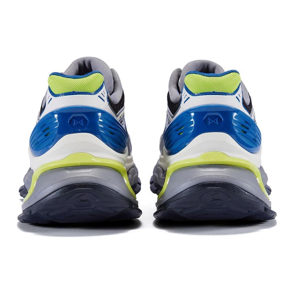 Li Ning Liejun BOW Comfortable Non-Slip Wear-Resistant Low-Top Casual Shoes Men Casual Shoes Blue Green AZGT067-4