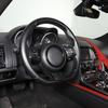 For Jaguar F-TYPE 2013-22 ABS Carbon Fiber Car Steering Wheel Emblem Sticker  Trim Cover Decorate Ring Interior Accessories
