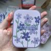 1Piece Of Two-Pack Contact Lens Box Purple Tulip Portable Contact Lens Companion Box Nursing Box  Exquisite Traveling Kit Box