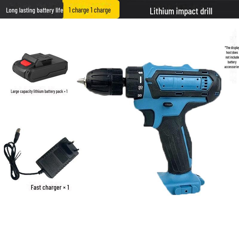 Elektro-Bohrschrauber-Schlagschrauber-Set mit zwei Geschwindigkeiten