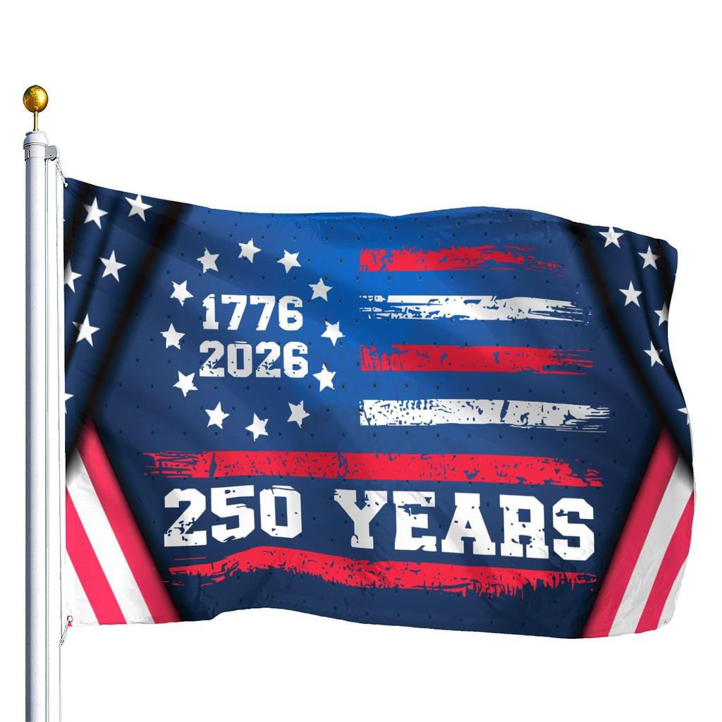 250th Anniversary American Flag Garden Decoration Flag