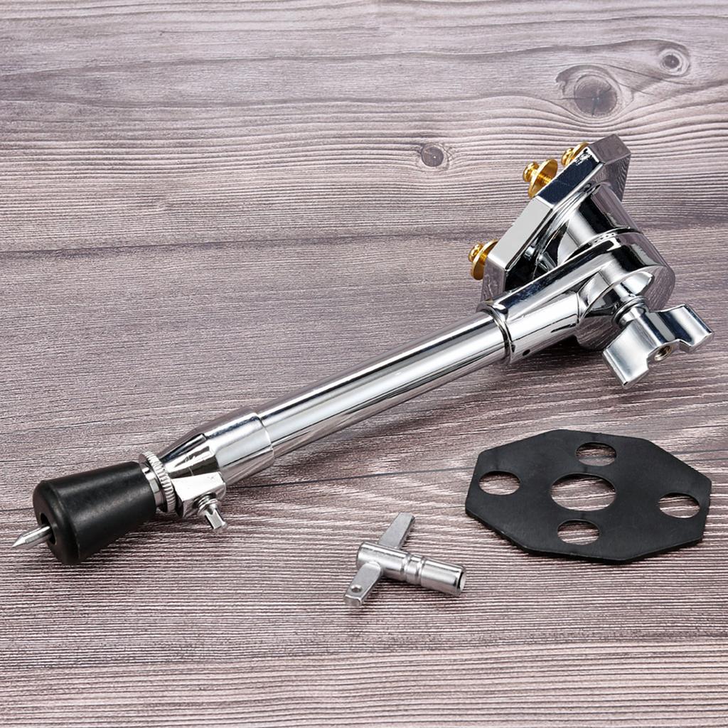 Professional Nonslip Drum Legs Bass Drum Stabilizer Legs Metal Texture Suitable for Percussion Instrument Stability