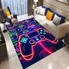 Game Controller Carpet for Bedroom Decoration Home Gaming Esports Floor Mat Non-slip Living Room Area Rug Washable Porch Doormat