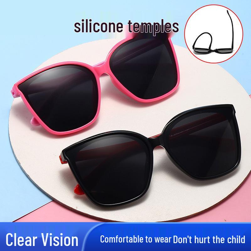 

Trendy Kids Cute Square Frame Sunglasses for Men & Women - Outdoor Street Style