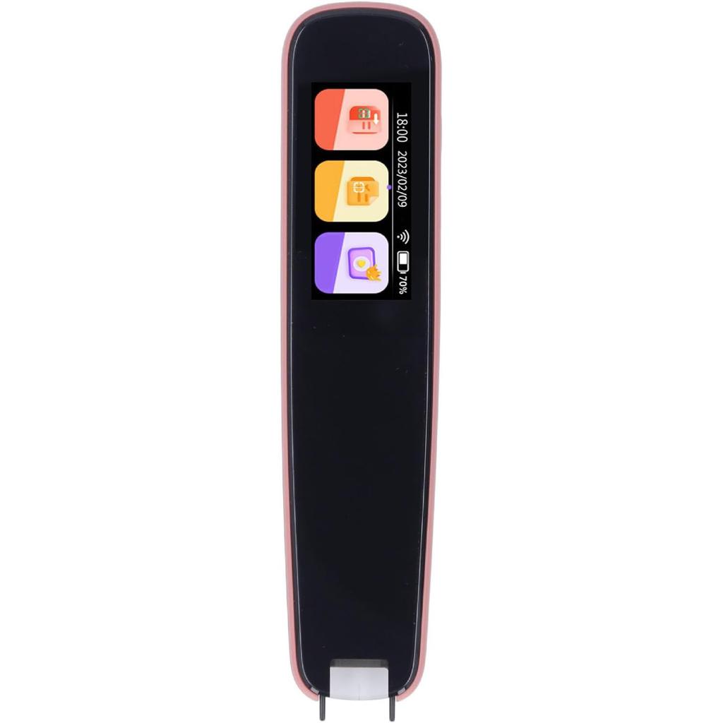 OCR Digital Translator Pen, Scan Reader Pen for Business Learning Travel, 112 Languages Text to Speech Language Translation Portable Device