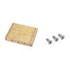Tremolo Bridge Blok Elektrická Kytara Pevný Mosazný Blok 32mm/34mm/37mm/42mm