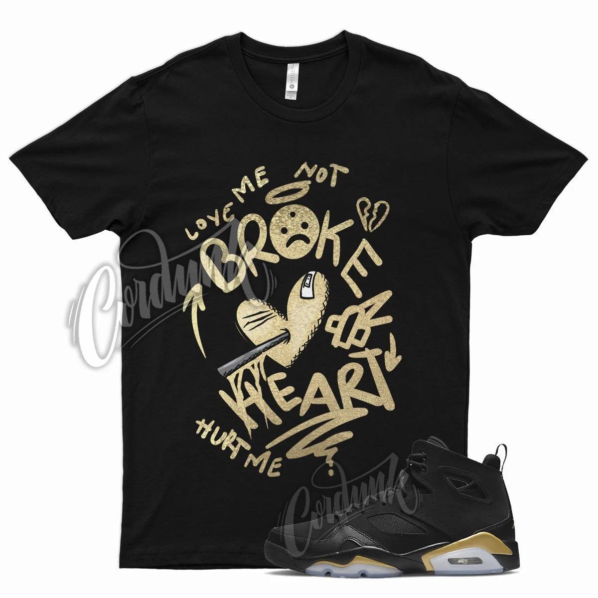 

Black BROKEN Shirt for J1 Flight Club 91 Metallic Gold DMP Defining Moments S