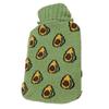 2000ML Hot Water Bottle Hot Water Bag with Soft Knitted Cover for Neck Shoulder Warm for Winter
